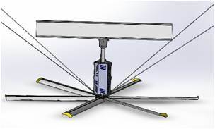 24 Feet Ventilation Ống cao tầng nhà để xe 1