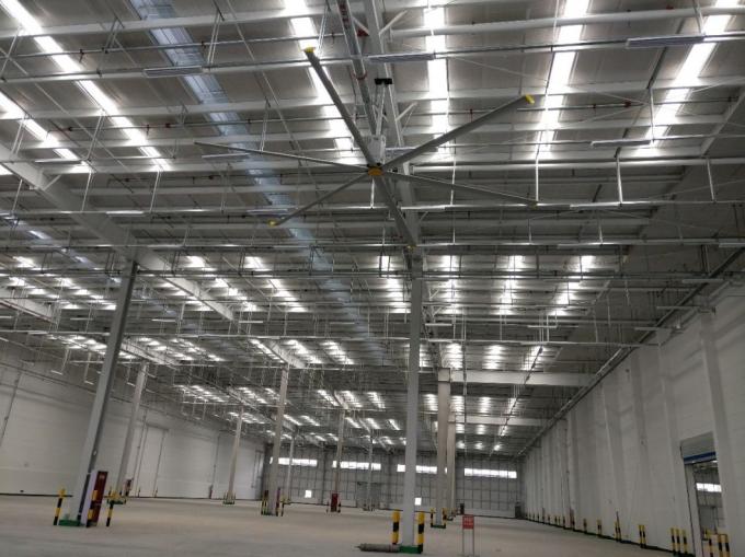Large Ventilation Ceiling Fan Covers 1000 Square Meters Cooling Area
