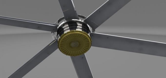 industrial Hvls Ventilation Fan with Pmsm Motor for Energy Saving and Air Cooling