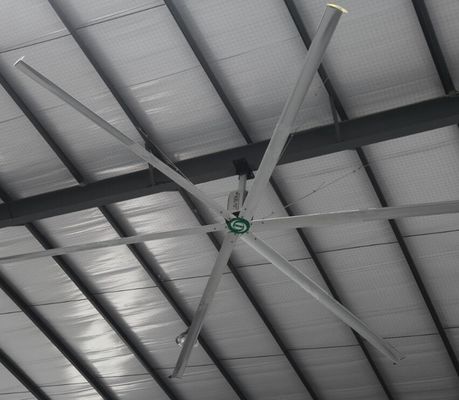 Không khí làm mát trần nhà trần nhà khổng lồ 24 feet HVLS quạt công nghiệp