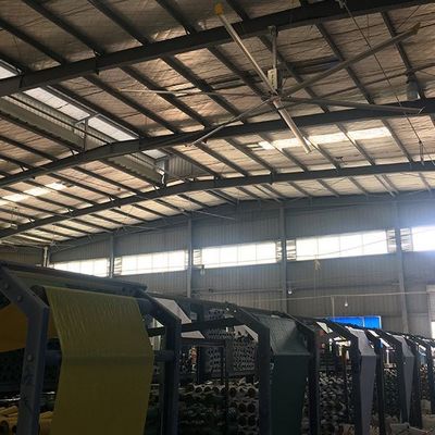 Giá tốt. Al-Mg Blade vật liệu quạt trần cho nhà kho công nghiệp làm mát động cơ PMSM trực tuyến