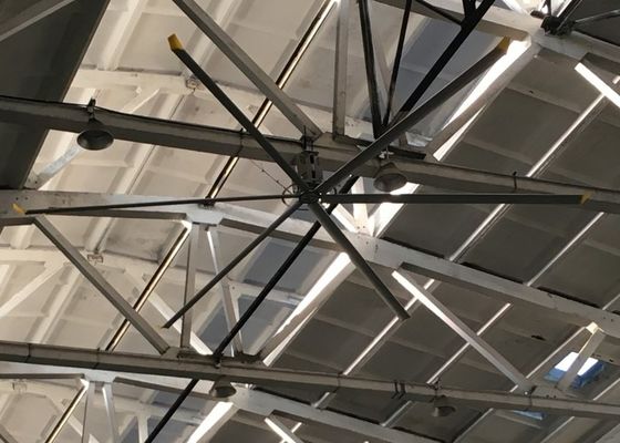 Giá tốt. Chiều kính 2.4m-7.3m Al Mg Blade Industrial Ceiling Fan cho không gian thể thao sân trong nhà trực tuyến