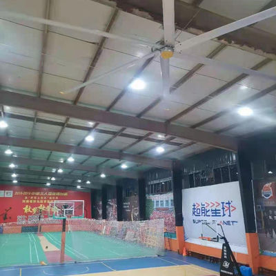 Giá tốt. Điều khiển nút điều chỉnh nhanh Ventilator công nghiệp HVLS lớn cho thông gió phòng tập thể dục trực tuyến