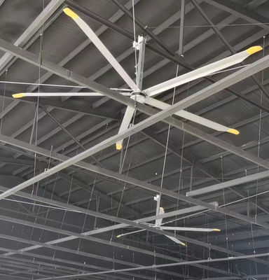 Giá tốt. HVLS Ống quạt trần ống xả trong nhà công nghiệp 3m 10FT với động cơ Pmsm trực tuyến
