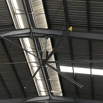 Giá tốt. 1.5kw khí lạnh tự nhiên làm mát tốc độ cao HVLS quạt trần trực tuyến