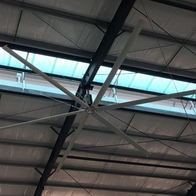 Giá tốt. 1.5KW Hvls Xưởng công nghiệp Quạt trần Máy thông gió Máy làm mát không khí trực tuyến