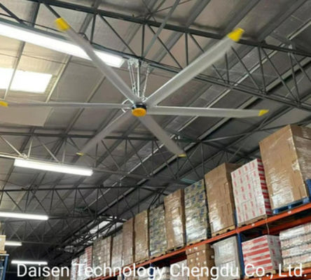 Giá tốt. Daisen Công nghiệp HVls Ống quạt Lạnh Ventilation Ống quạt Khả năng Phóng ra Với Động cơ Pmsm trực tuyến