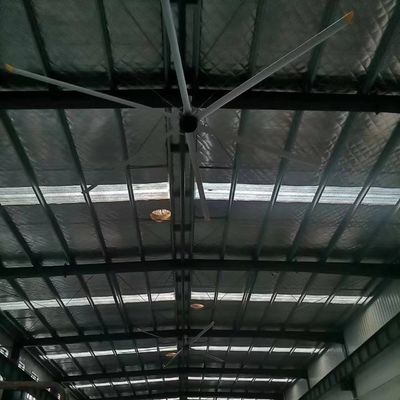 Giá tốt. DX-7.3G 24FT Ống quạt trần HVLS công nghiệp 1.5KW Chi tiêu điện và hiệu suất cao hơn cho không gian lớn trực tuyến