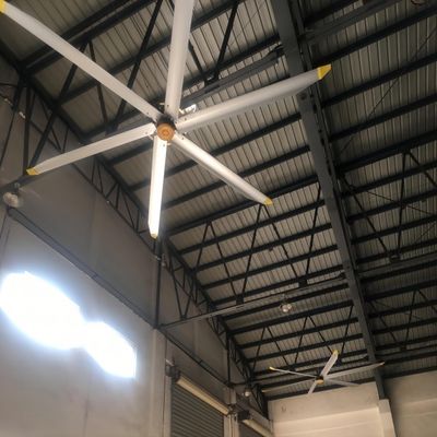 Giá tốt. Nhà hàng Ống quạt 5.0m 16FT BLCD động cơ HVLS Ventilator cho kho lớn trực tuyến