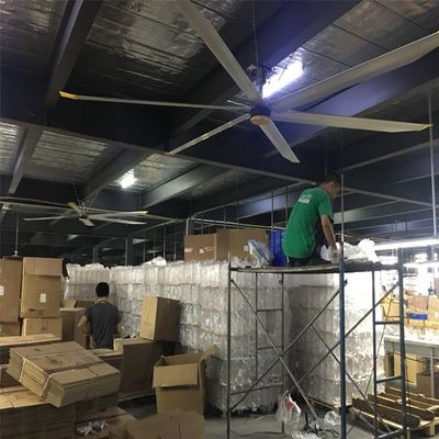 Giá tốt. Động cơ BLCD 5.0m 16FT Lượng không khí lớn HVLS Quạt trần cho làm mát không khí và thông gió trực tuyến