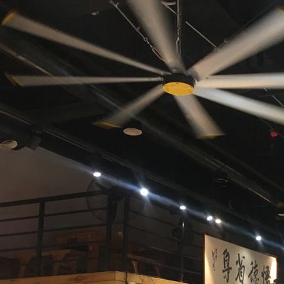 Giá tốt. 380V/220V Voltage 2.4m 8FT PMSM Motor HVLS Ventilation Fan cho nhà hàng làm mát không khí trực tuyến