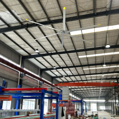 Giá tốt. Các quạt trần HVLS mạnh mẽ 7,3m 24FT PMSM để làm mát không khí trong xưởng và kho trực tuyến