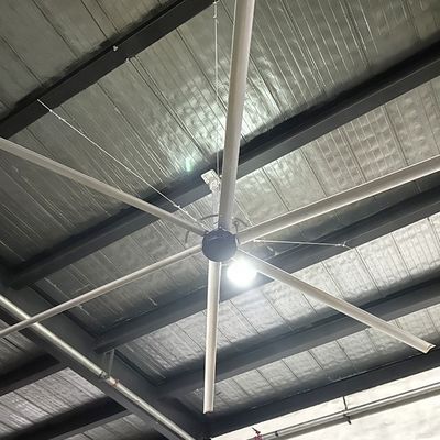 Giá tốt. 24ft nhôm magiê hợp kim HVLS công nghiệp quạt trần cho kho điện áp cao trực tuyến