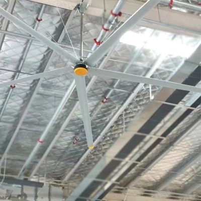 Giá tốt. 3 7.3m 24FT HVLS Ống quạt trần lớn công nghiệp cho nhà hàng kho bạc nhôm trực tuyến