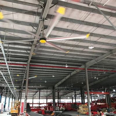 Giá tốt. Đồng nhôm magiê 6,1m 20FT HVLS Ống quạt trần công nghiệp cho thông gió trang trại sữa trực tuyến