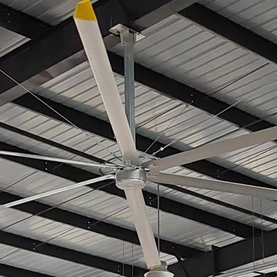 Giá tốt. 1.5kw PMSM Motor Industrial Ceiling Fan cho thông gió kho và làm mát không khí trực tuyến