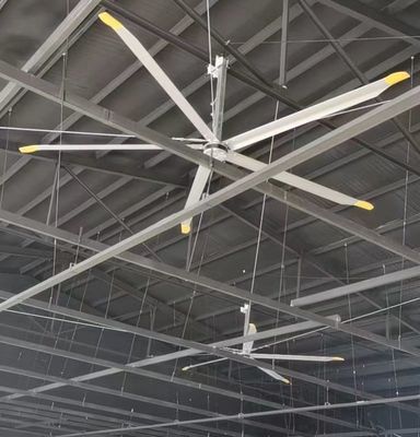 Giá tốt. AC dòng điện loại gắn 3m 10FT Hvls Ống quạt trần ống xả trong nhà công nghiệp với động cơ Pmsm trực tuyến