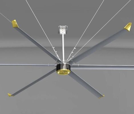 Giá tốt. Máy quạt trần công nghiệp lớn với động cơ không có bánh răng và quạt nhôm Hvls tiết kiệm năng lượng trực tuyến