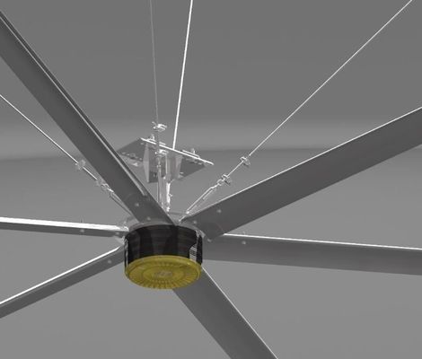 Giá tốt. Bộ quạt treo nhà có đường kính 24FT được chứng nhận CE để làm mát không khí trong không gian dân cư và thương mại trực tuyến