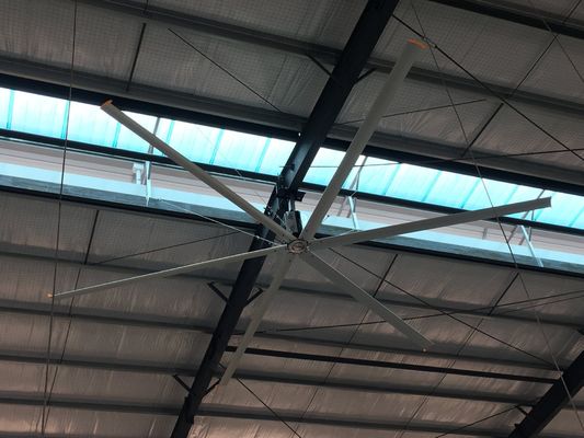 Giá tốt. Ventilator trục Ventilator trần công nghiệp Hvls lớn có đường kính 7,3m Al-Mg trực tuyến