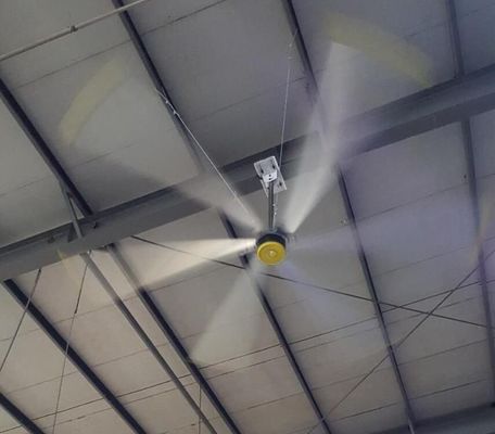 Giá tốt. Ventilator làm mát đường kính 24FT cho trần nhà công nghiệp Al-Mg đồng alloy Blades Air Drying in Food Warehouse trực tuyến