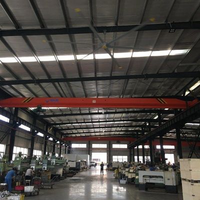 7.3 mét Hvls Giant Industrial Ceiling Fan Ventilator cho không gian cao và lớn