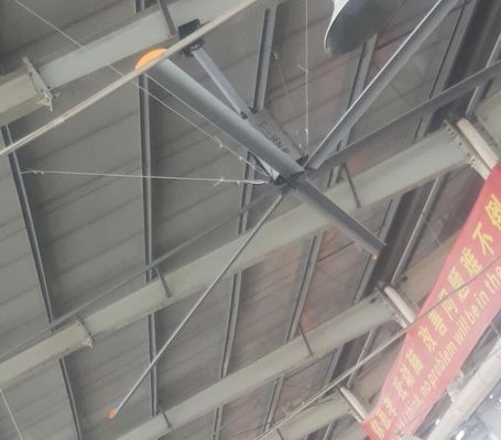 Giá tốt. Quạt HVLS cột gắn công nghiệp tốc độ thấp trực tuyến